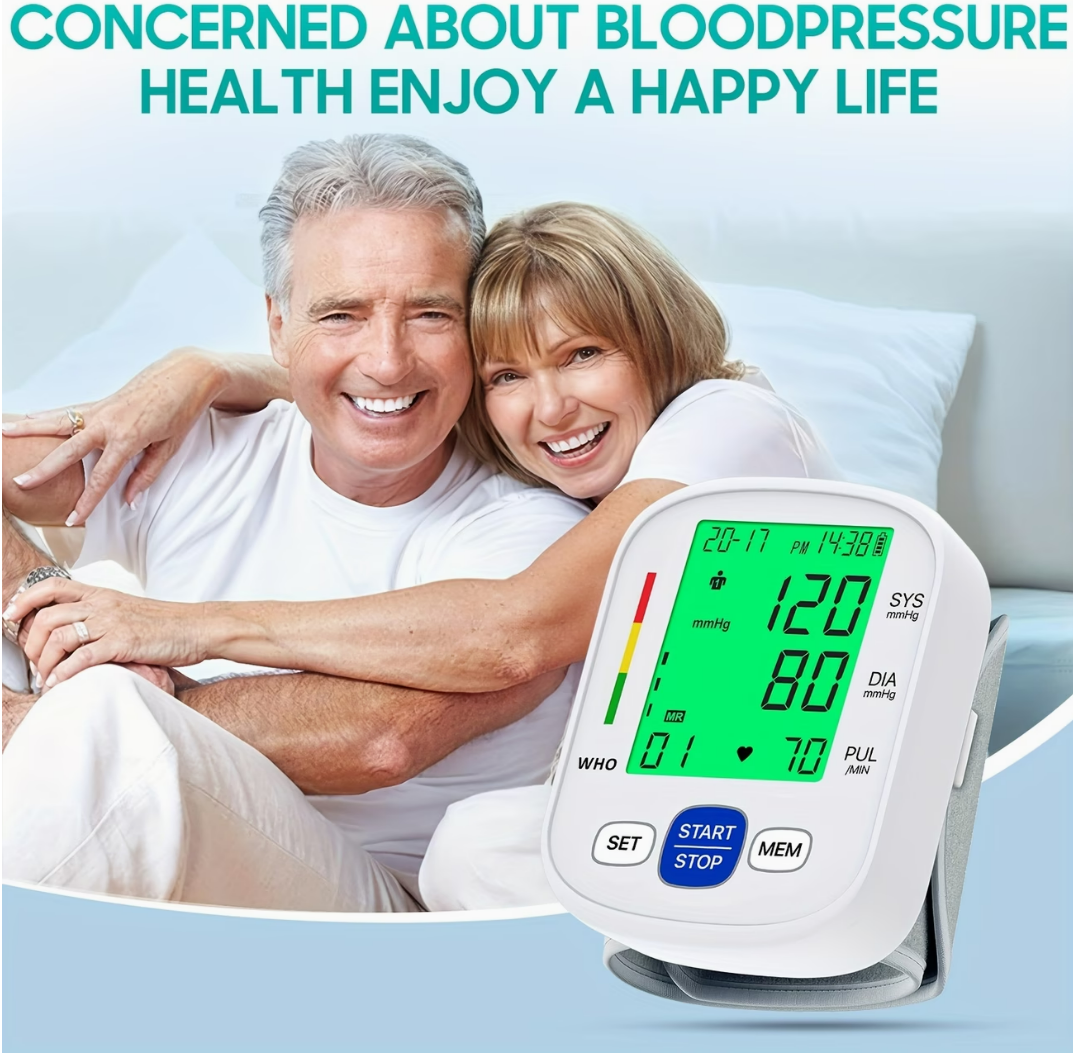 The Wrist-Cuff Blood Pressure Monitor