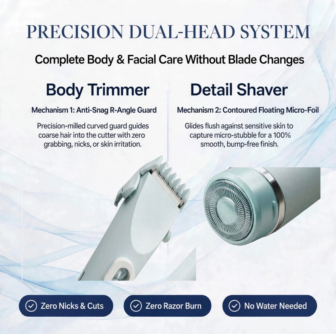 Precision Silhouette Body Shaver (Wet & Dry)