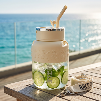 Sip & Crush Tumbler - Beige