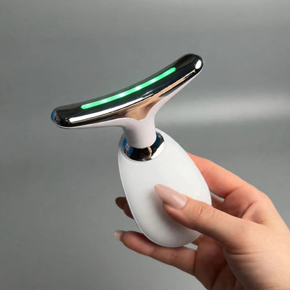 V-Line Sculpt | 3-Mode LED Neck Tightening & Microcurrent Massage