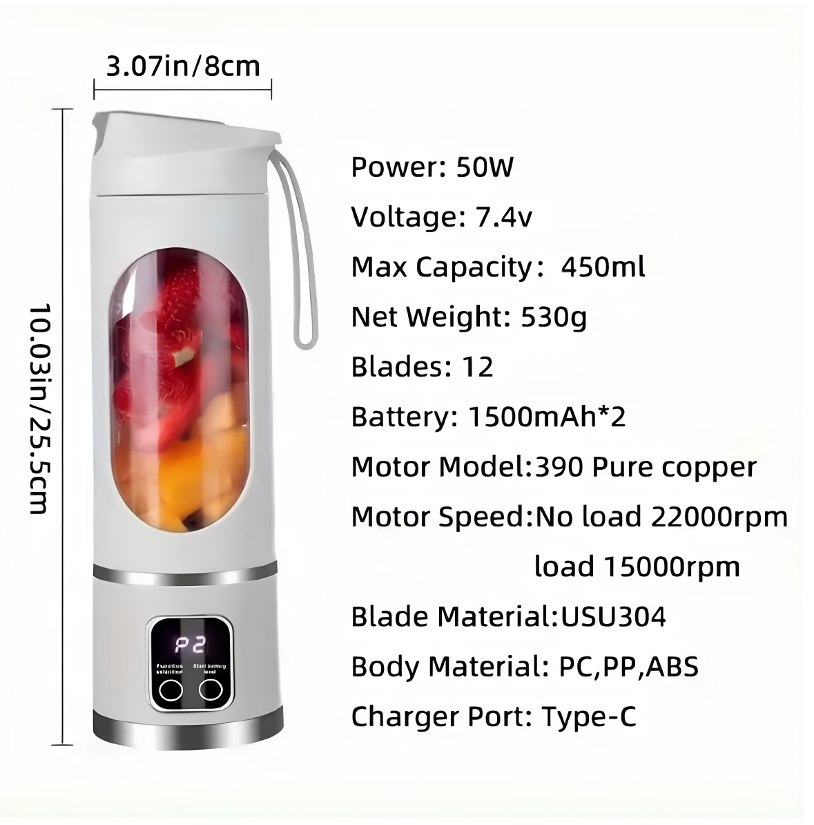 The Premium Portable Juicer  (FREE DELIVERY ON ALL ORDERS OVER R1000)
