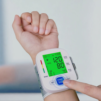 The Wrist-Cuff Blood Pressure Monitor
